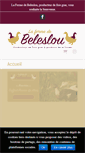 Mobile Screenshot of ferme-beleslou.com